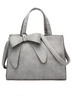 Grey Suede Shoulder Hand Bag On Sale