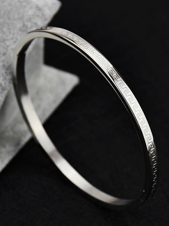 Silver Plated  Bangle