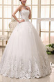 White Sweetheart Princess Beading Embroidery Plus Size Dress for Wedding