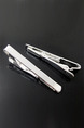 Silver Plated Tie Clip
