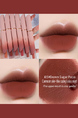 i05 Brown Sugar Bobo Red Live Broadcast Model Velvet Matte Soft mist Lipstick