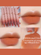 i01 White Peach Cheese Dual-Use Blush Net Velvet Matte Soft mist Lipstick 