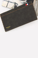 Black Leatherette Credit Card Photo Holder Organizer Bifold Men Wallet