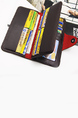 Coffee Leatherette Credit Card Photo Holder Organizer Bifold Men Wallet