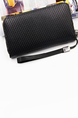 Black Leatherette Credit Card Photo Holder Organizer Zip-Around Clutch Men Wallet