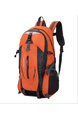 Orange Nylon Outdoor Backpack Men Bag