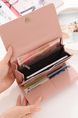 White Leatherette Credit Card Photo Holder Bifold Wallet