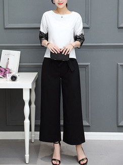 semi formal attire pants and blouse plus size