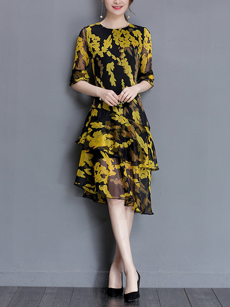 semi formal shift dress
