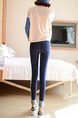 Blue Long Denim Pants for Casual