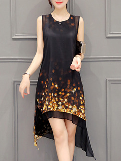 black and gold plus size cocktail dress