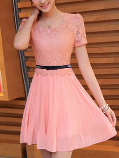 above the knee dresses casual