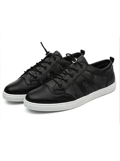 Black Canvas Comfort  Shoes for Casual Athletic
