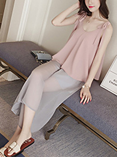 Pink Cute Blouse Top for Casual Party