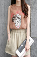 Beige Brown Two Piece Shirt Shorts Wide Leg Plus Size Jumpsuit for Casual On Sale