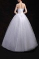 White Sweetheart Princess Beading Dress for Wedding On Sale