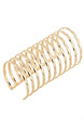 Gold Plated Cuff Bracelet