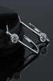 925 Silver  Hoop Rhinestone Earring