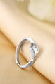 925 Silver  Rhinestone Ring