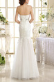 White Sweetheart Sheath Beading Plus Size Dress for Wedding