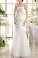 White Sweetheart Sheath Beading Plus Size Dress for Wedding