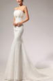 White Strapless Sheath Crystal Beading Plus Size Dress for Wedding