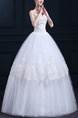 White Sweetheart Ballgown Embroidery Beading Plus Size Dress for Wedding