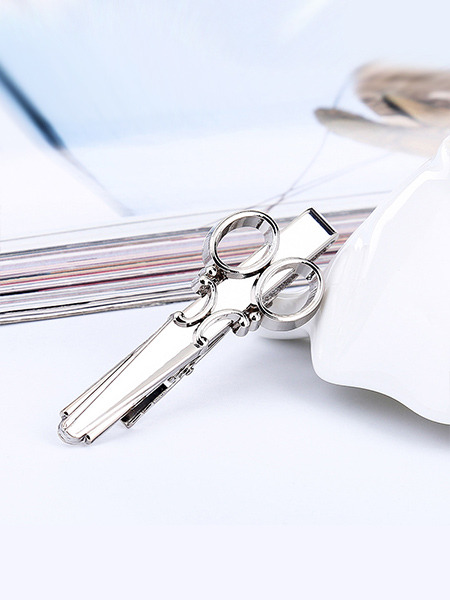 Silver Plated Tie Clip