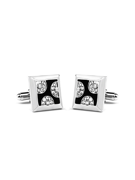 Alloy Bullet Back Cufflinks