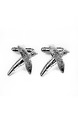 Alloy Bird Bullet Back Cufflinks