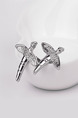 Alloy Bird Bullet Back Cufflinks