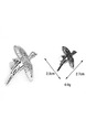 Alloy Bird Bullet Back Cufflinks