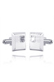 Alloy Bullet Back Cufflinks