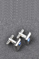 Alloy Bullet Back Cufflinks