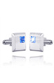 Alloy Bullet Back Cufflinks