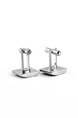 Alloy Bullet Back  Cufflinks