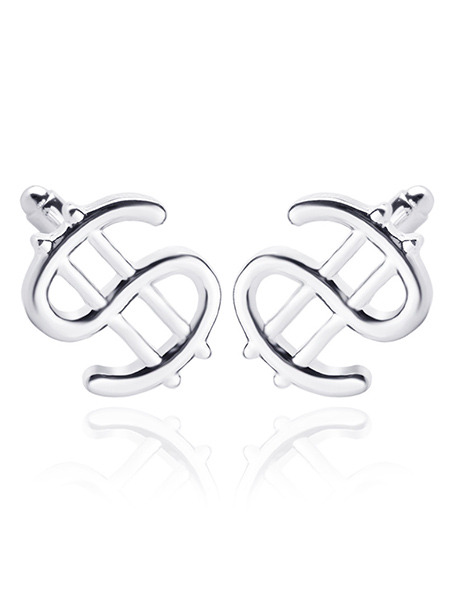 Alloy Dollar Cufflinks
