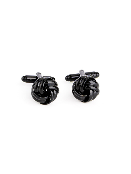 Alloy Knotted Cufflinks