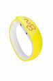 Yellow Plastic Band Digital Life Waterproof Watch