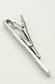 Alloy Silver Plated  Tie Clip