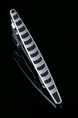 Alloy Silver Plated  Tie Clip