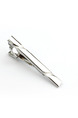 Alloy Silver Plated  Tie Clip