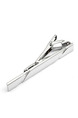 Alloy Silver Plated  Tie Clip