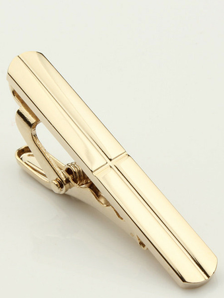 Alloy Gold Plated  Tie Clip