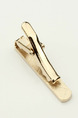 Alloy Gold Plated  Tie Clip