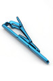 Alloy Blue Plated  Tie Clip