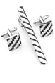 Alloy Bullet Back  Cufflink and Tie Clip