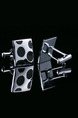 Alloy Bullet Back  Cufflink and Tie Clip