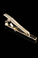 Alloy Gold Plated  Tie Clip