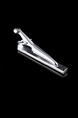 Alloy Silver Plated Crystal Tie Clip